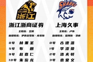 广厦vs上海_CBA季后赛直播_中国篮球最新战况