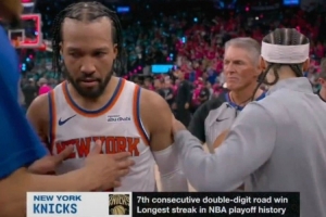 尼克斯vs对手_nba季后赛客场大胜纪录_篮球历史新高