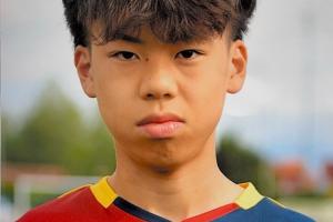 热那亚小将蔡昀翼首次进U15国足_中国足球最新动态_意甲青训新闻