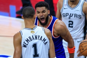 文班亚马比赛直播_唐斯A+文班亚马C-评分_NBA总决赛首发打分